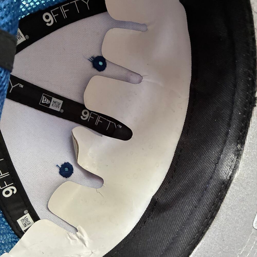 New Era New York Giants 9FIFTY Snapback Hat NFL Team Headwear Trucker Cap NWT - Picture 8 of 11